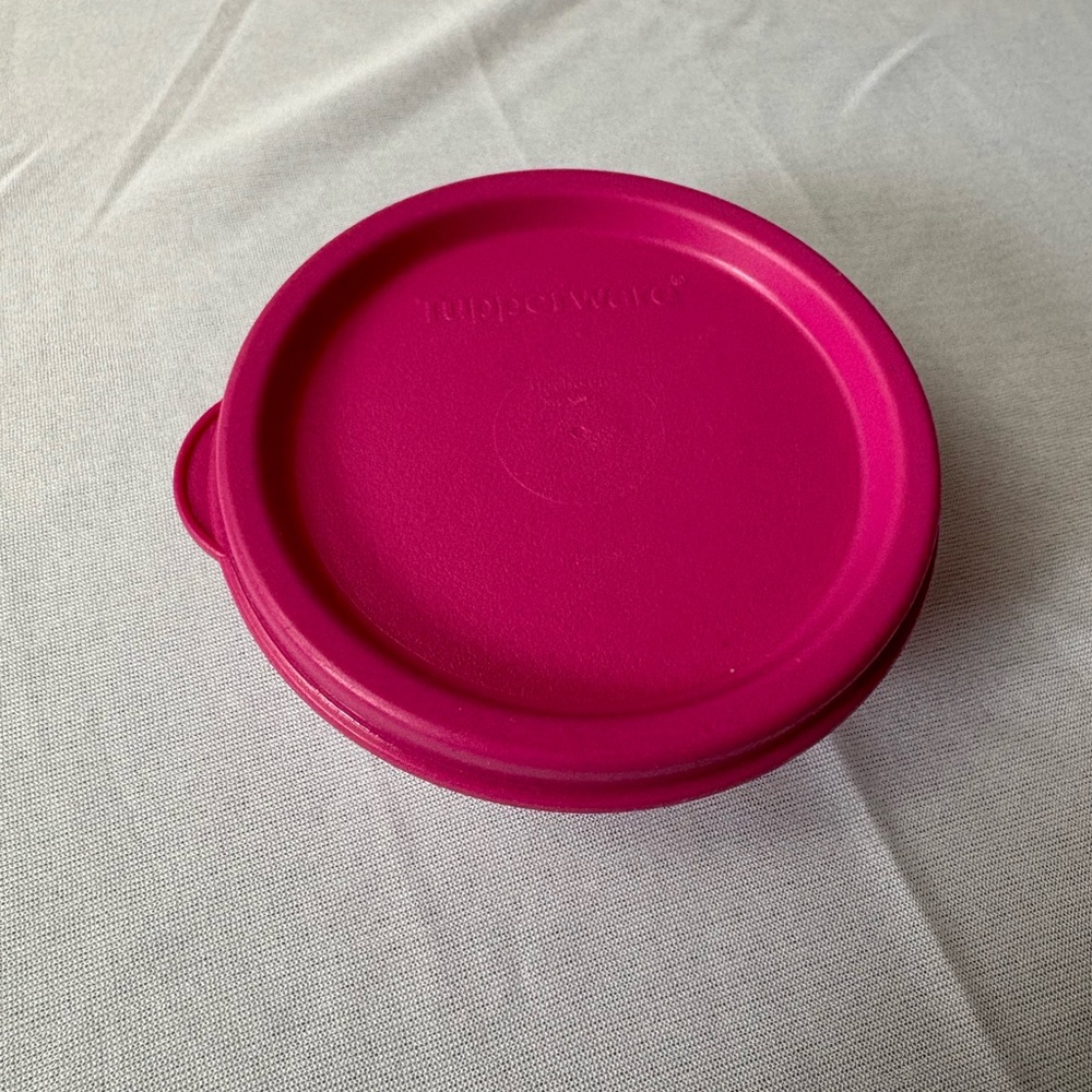 Tupperware Pink Stackable Food Storage Containers - Picture 2 of 5